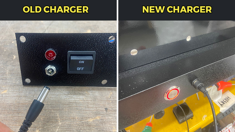 SharkEye Wheel Aligner Charger Upgrade